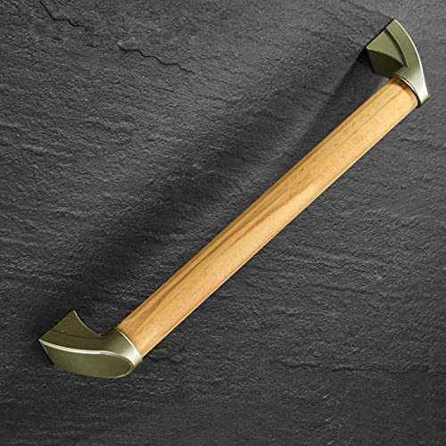 Bathroom Grab Solid Wooden Bathroom Handle Safety Handle Indoor Handle for Kitchen Bedroom Bathtub