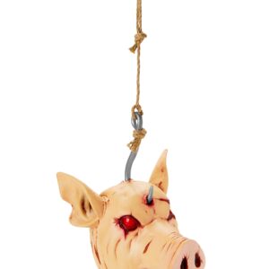 Spirit Halloween Hanging Severed Pig Head | Décor | Hanging Decorations | Halloween Décor