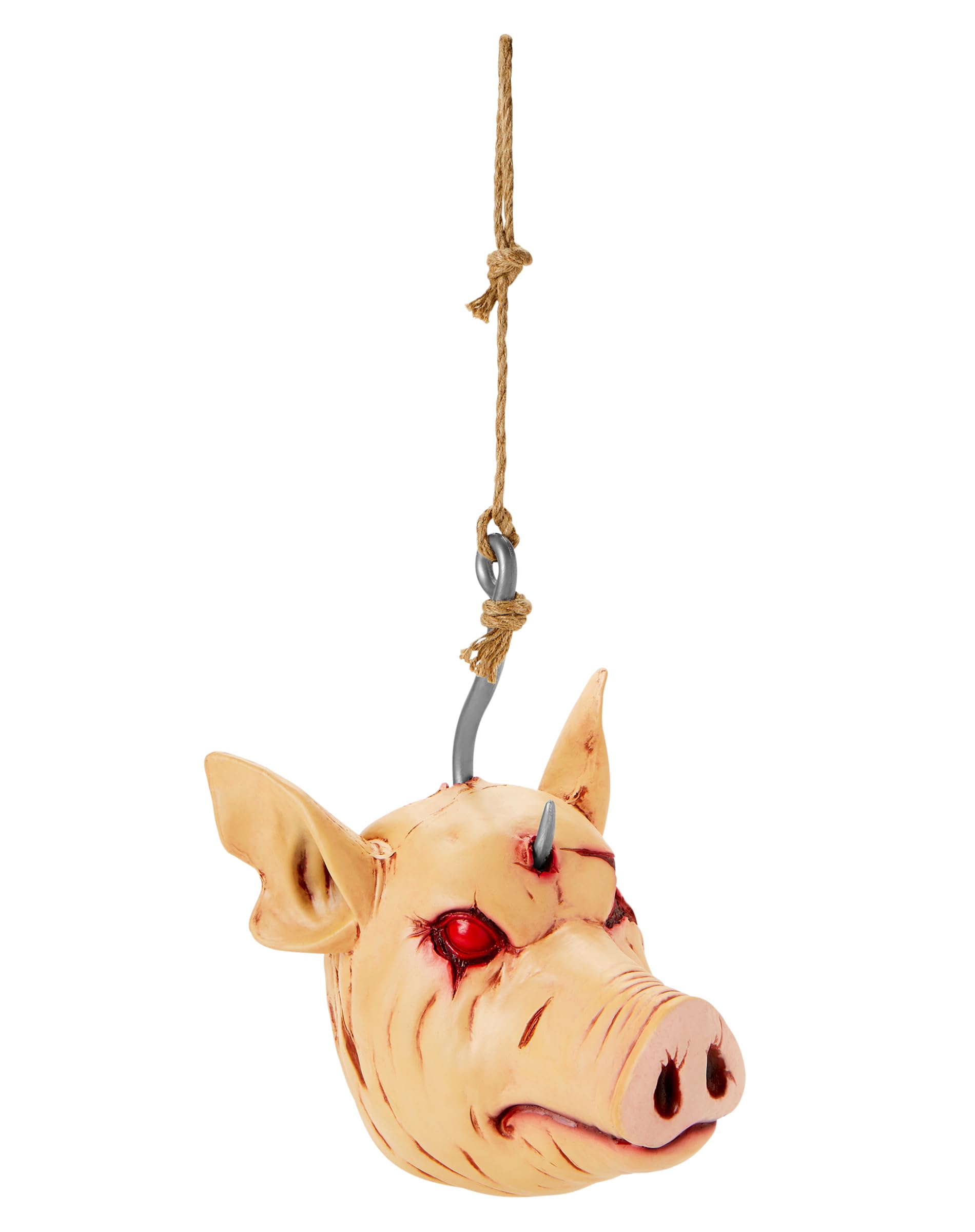 Spirit Halloween Hanging Severed Pig Head | Décor | Hanging Decorations | Halloween Décor