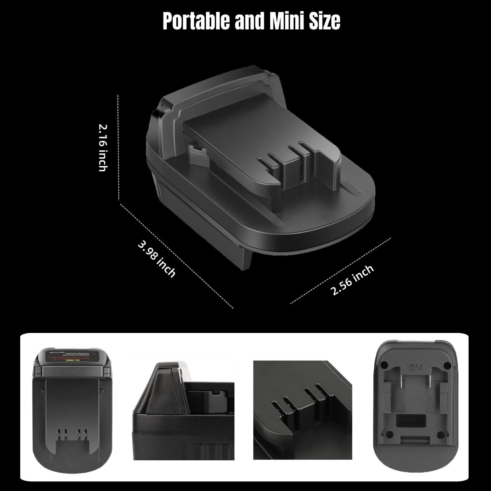 for DeWalt to for Milwaukee 18V Battery Adapter