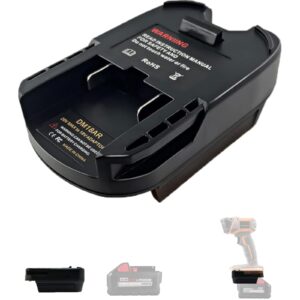 yrgjdca for milwaukee battery adapter (convert for m18 to for ridgid 18v)