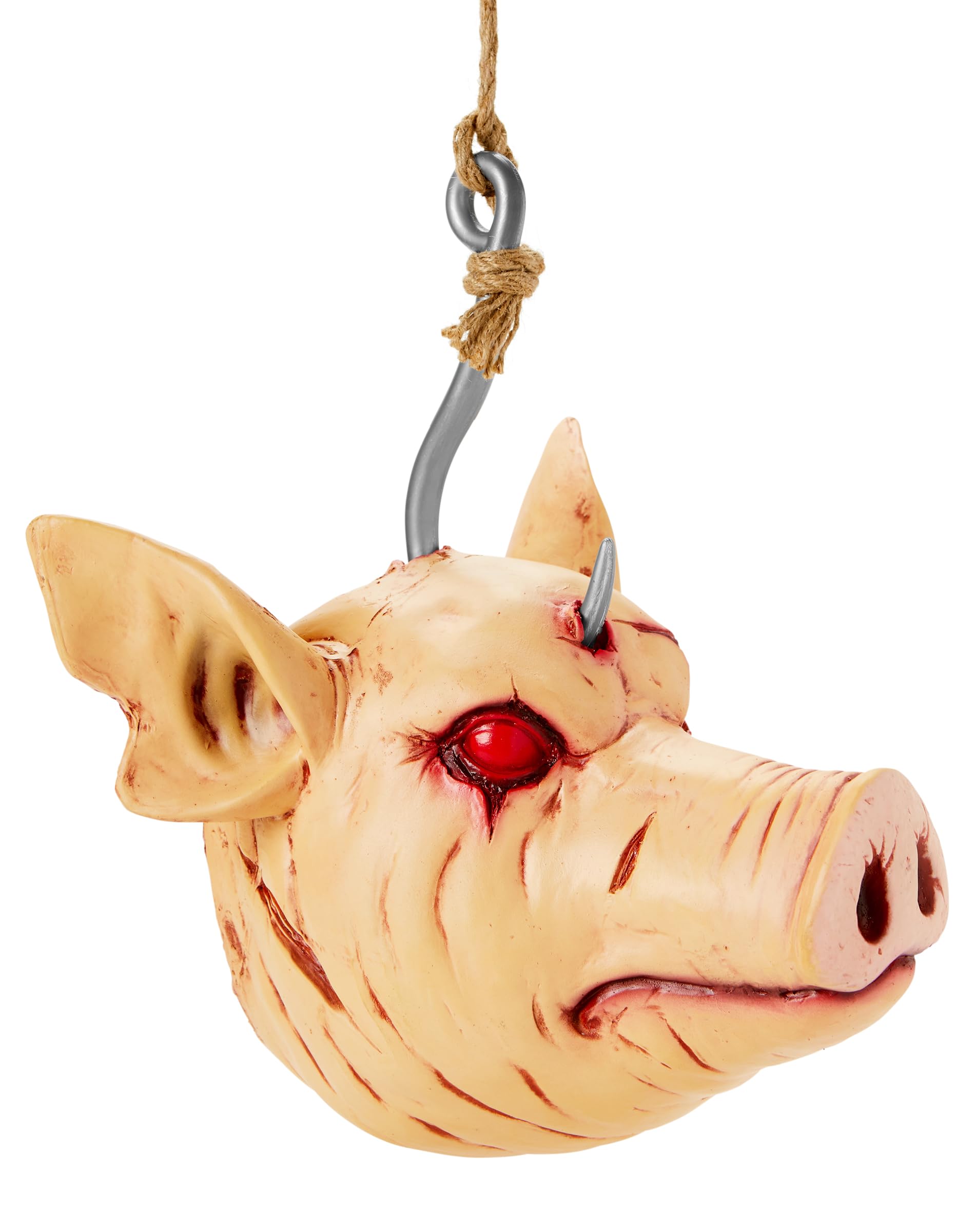 Spirit Halloween Hanging Severed Pig Head | Décor | Hanging Decorations | Halloween Décor