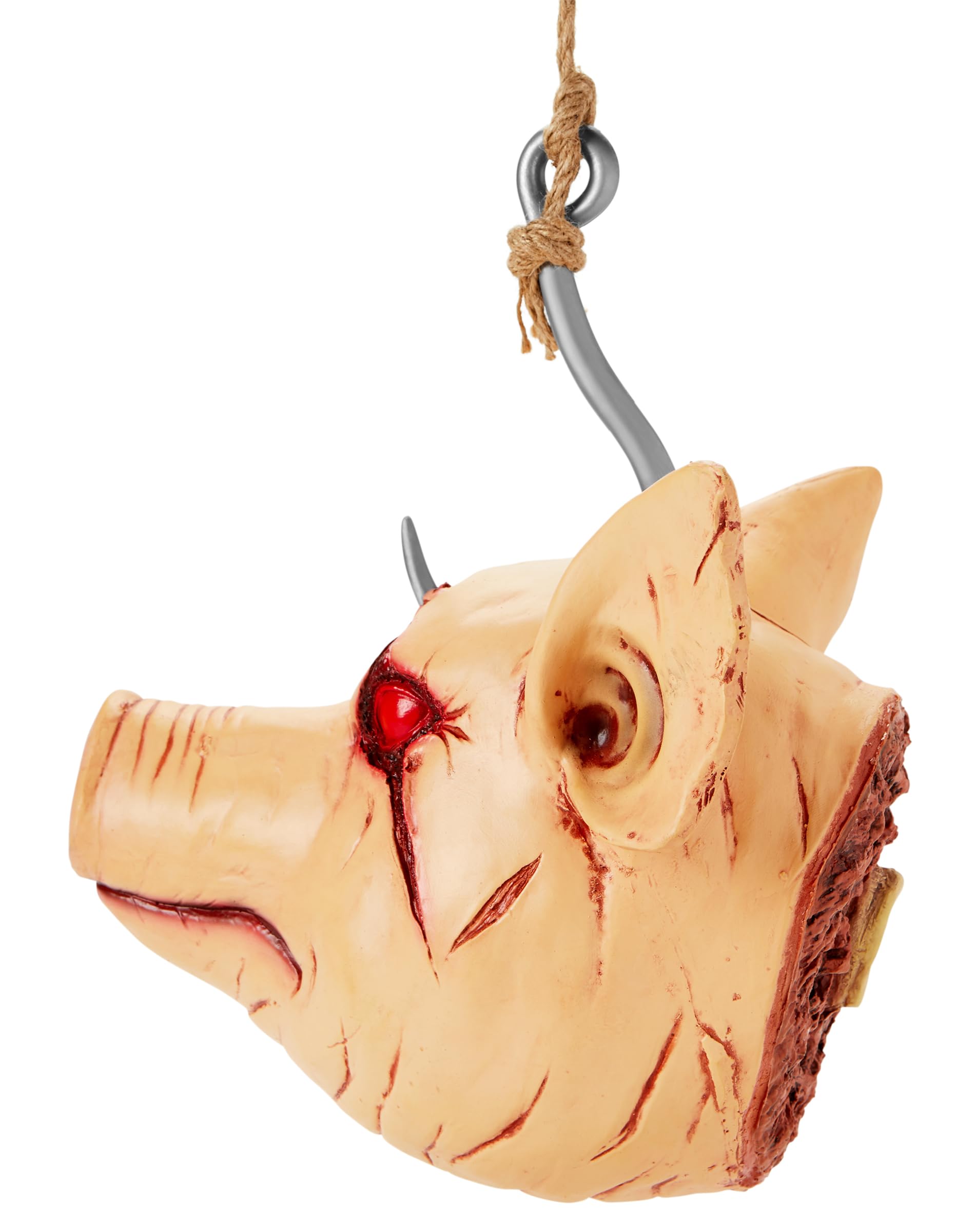 Spirit Halloween Hanging Severed Pig Head | Décor | Hanging Decorations | Halloween Décor