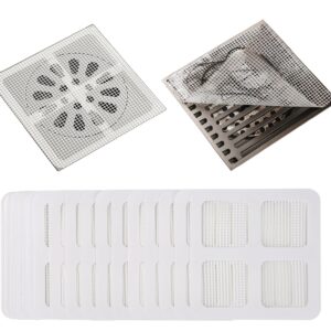 25Pcs Disposable Drain Stickers,Disposable Filter Patches, Disposable Hair Drain Stickers for Shower,Hair Drain Catcher,Drain Mesh Stickers for Bathroom Sink & Bathtub, Kitchen Drains & Strainers