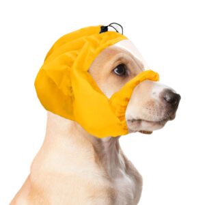 Adjustable Dog Shower Cap Waterproof Bath Cap for Dog Eyes & Ears, Shower Hat Dog Eyes & Ears Protection Cover