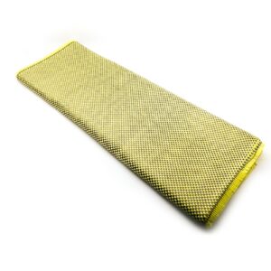 3K Carbon Fiber Aramid Fabric Cloth Sheet Woven 180g/m2 1000x350mm (1, 1 Meter)