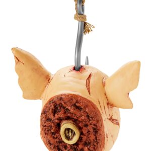 Spirit Halloween Hanging Severed Pig Head | Décor | Hanging Decorations | Halloween Décor