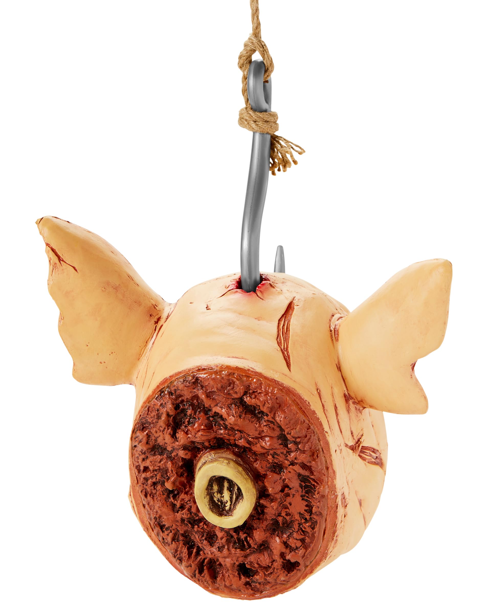 Spirit Halloween Hanging Severed Pig Head | Décor | Hanging Decorations | Halloween Décor