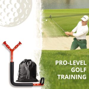 VeraDelaCruz Golf Swing Motion Trainer, Golf Swing Trainer - Golf Swing Training Aid - Golf Practice Posture Correction - Golf Practice Equipment - Golf Trainer - Golf Aids - Golf Gifts for Men