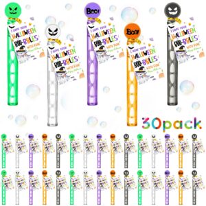 rotatingpals 30 pcs halloween students gifts halloween party favors bubble wands trick or treat classroom gifts halloween mini bubbles halloween goodie bag fillers non candy for kids bulk