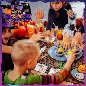 Rotatingpals 30 Pcs Halloween Students Gifts Halloween Party Favors Bubble Wands Trick or Treat Classroom Gifts Halloween Mini Bubbles Halloween Goodie Bag Fillers Non Candy for Kids Bulk