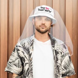 Sterling James Co. Bachelor Party Bucket Hat with Bridal Veil for Groom - Bachelor Party Favors & Supplies