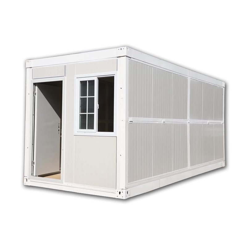 Generic Mobile Modular Living Container Homes Shipping Cargo Prefab Folding Container House, White, TT-002