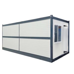 Generic Mobile Modular Living Container Homes Shipping Cargo Prefab Folding Container House, White, TT-002