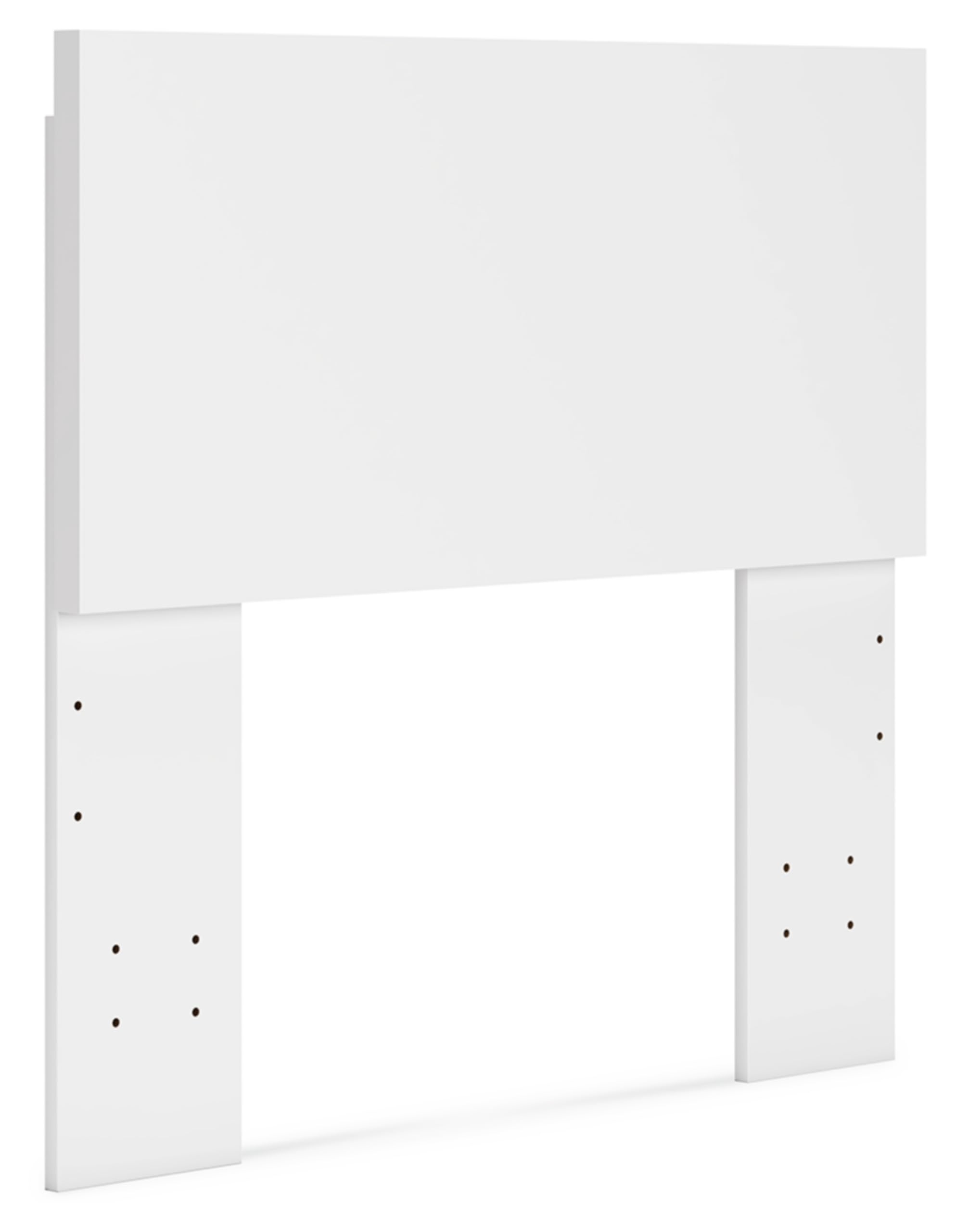 Signature Design by Ashley Onita Contemporary Adjustable Height Panel Headboard for Bedroom, Twin, White