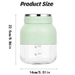 Multi-Purpose Large Capacity Juicing Bottle, Portable Large Capacity Juicer, Electric Juicer Mini Portable Blender, Dual-Use Water Bottle with Straw, With Strap (Blenders-D)