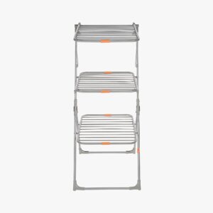 neatfreak Collapsible Drying Rack - Vertical 3-Tier Dryer Rack for Hanging & Air Drying Clothes, Socks, Hosiery and Towels - Space-Saving Laundry Hanger Dryer Rack with Adjustable Shelves