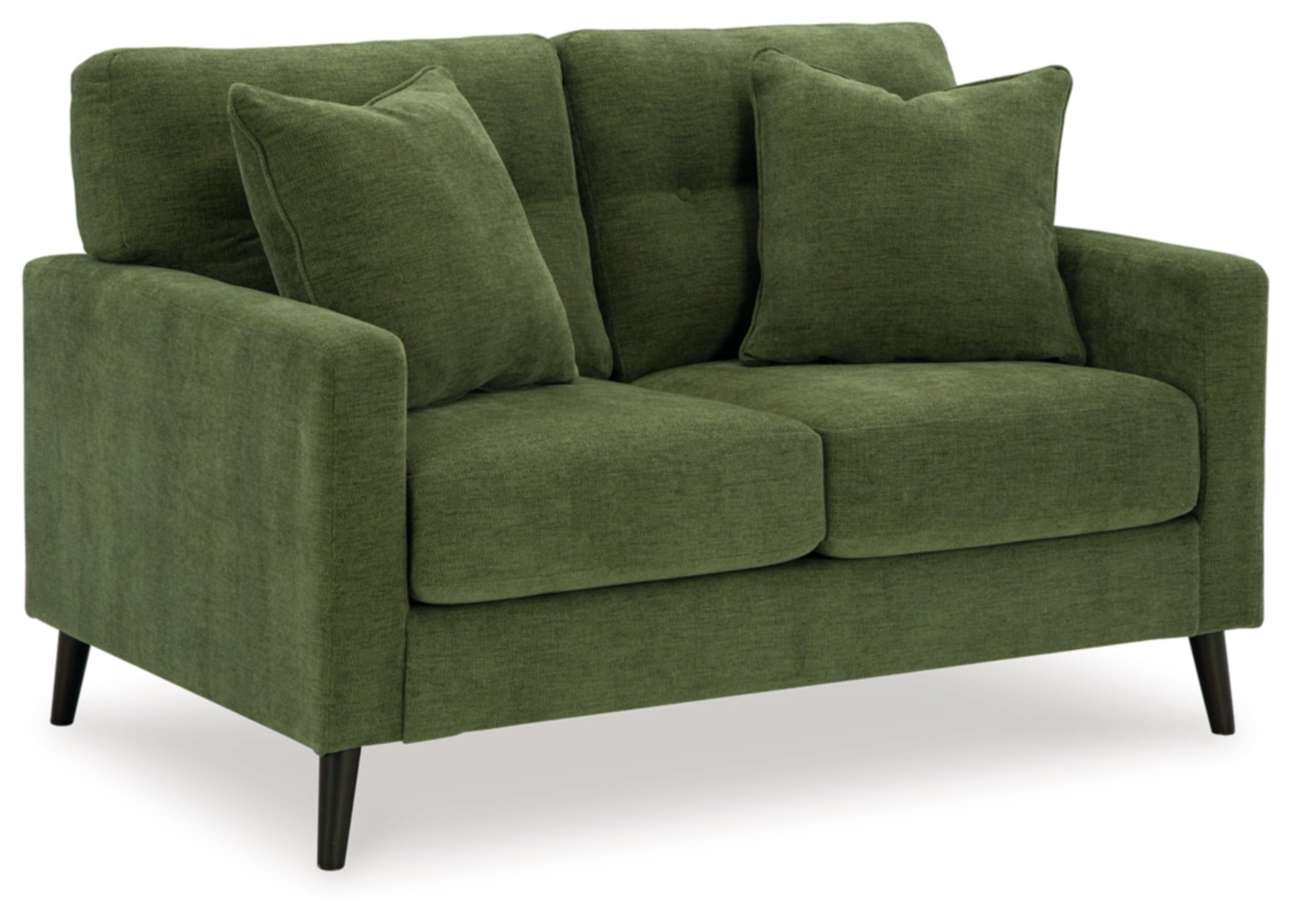 Signature Design by Ashley Bixler Loveseat Love Seats, 57" W x 38" D x 37" H, Green