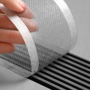 ZJkHAOJ 2X Hair Catcher Mesh Sticker, Drain Shower Protector for Human and Pet Hair 10M Bathtubs Drain Cover Stickers for Sinks, 89, 02135