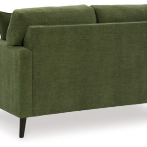 Signature Design by Ashley Bixler Loveseat Love Seats, 57" W x 38" D x 37" H, Green