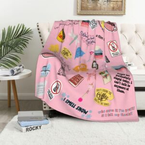 Generic Girls Blanket for Girls Soft and Cozy 50""X40"" for Sofa Bed or Office, Style1