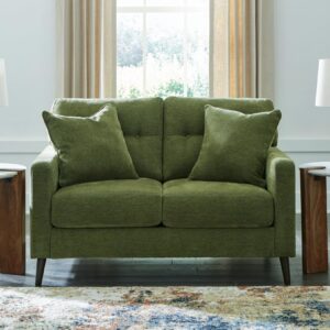 Signature Design by Ashley Bixler Loveseat Love Seats, 57" W x 38" D x 37" H, Green