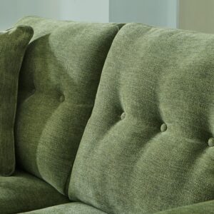 Signature Design by Ashley Bixler Loveseat Love Seats, 57" W x 38" D x 37" H, Green