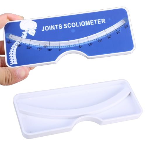 lazyfun Scoliosis Test Meter Medical Evaluation Adults and Child Scoliosis Testing Measuring Meter Scoliometer