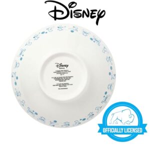 Silver Buffalo Disney Lilo and Stitch Ceramic Ramen Bowl with Chopsticks Featuring Stitch, 30 Ounces