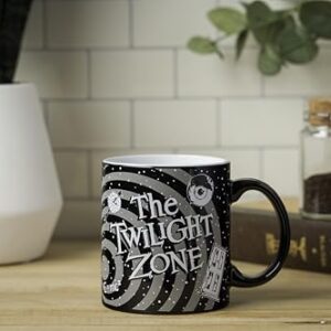 Silver Buffalo The Twilight Zone Logo Ceramic Mug, 20 Ounces