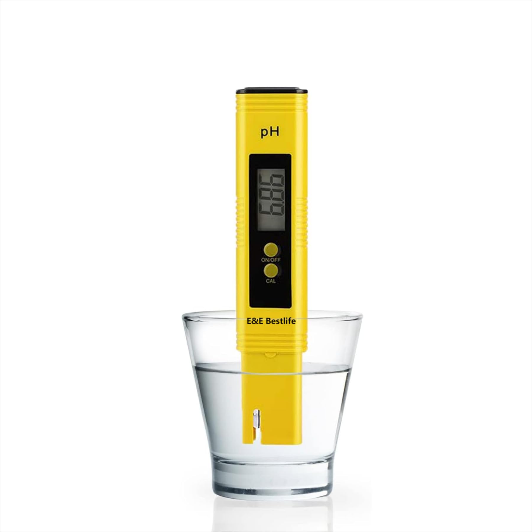 E&E Bestlife Digital pH Meter, 0.01 pH high Accuracy, Water Quality Detection Pen Type, Used in hydroponics, Drinking Water, Swimming Pools, Aquariums and Other scenarios