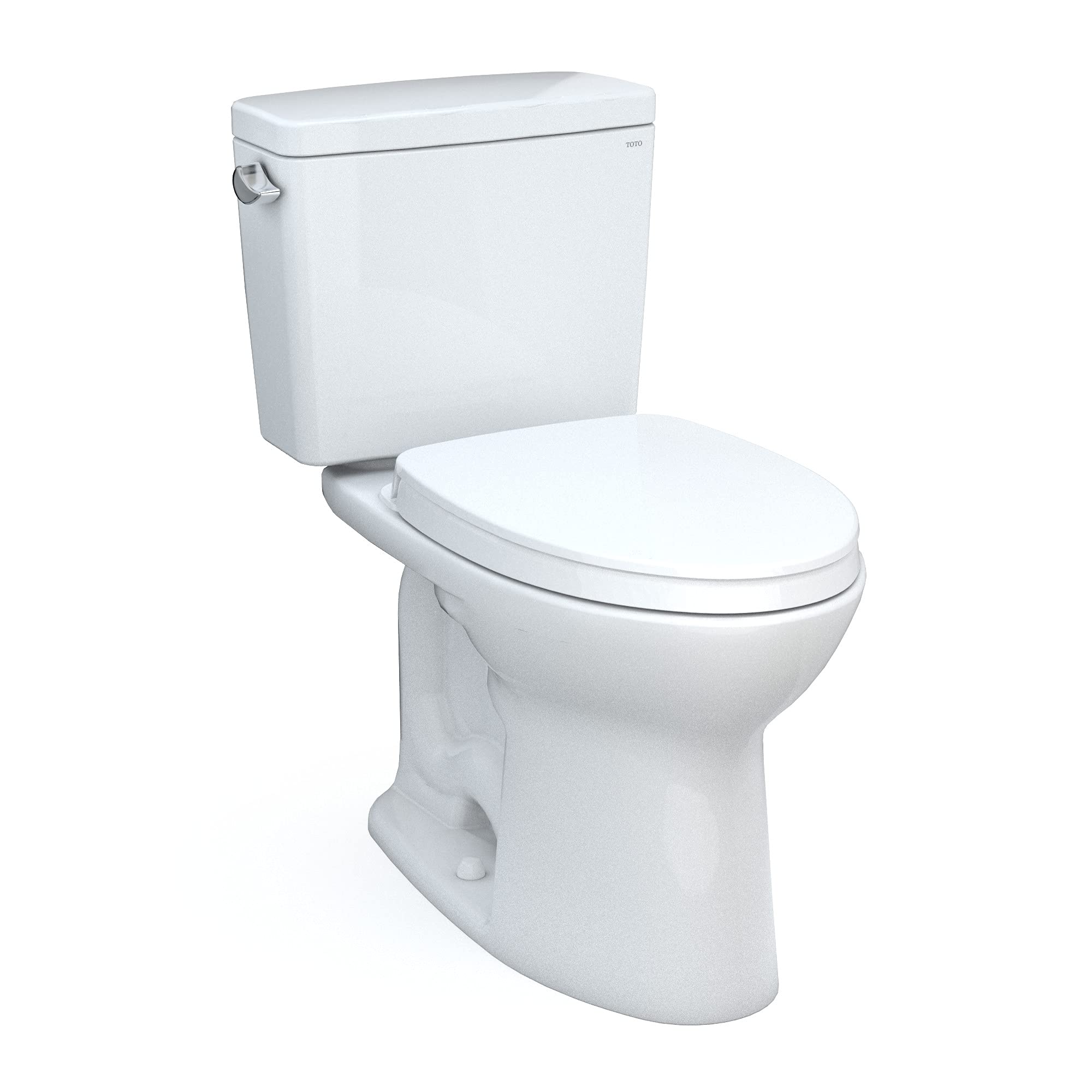 TOTO WASHLET A2 Elongated Bidet Toilet Seat Bundle with Drake Elongated Toilet with TORNADO FLUSH and SoftClose Seat