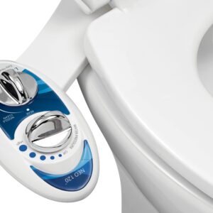 LUXE Bidet Toilet Attachment & Mayfair Toddler Potty Training Toilet Seat with Slow Close & Magnetic Removable Kids Seat