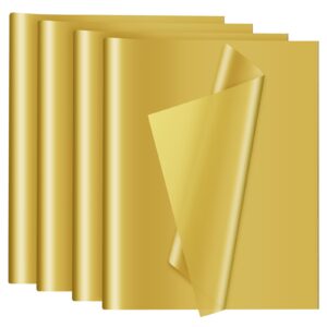 hlonon 180 sheets gold tissue paper for gift bags - 10 x 14 inches recyclable gold wrapping tissue packaging paper bulk for weddings birthday diy project christmas gift wrapping crafts decor