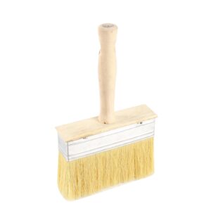 5'' deck brush for deck stain applicator, stain brushes for wood, wide paint brush, paint brush for walls, quick decking, fence and furniture