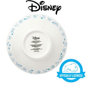 Silver Buffalo Disney Lilo and Stitch Ceramic Ramen Bowl with Chopsticks Featuring Stitch, 30 Ounces