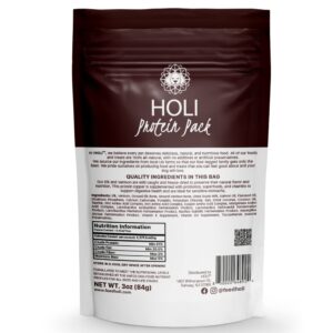 HOLI Freeze Dried Elk and Venison Dog Food Topper - 96% Meat, Wild Caught Free Range - Freeze Dried Dog Food Flavor Enhancer for Picky Dogs – 100% All Natural - 6oz