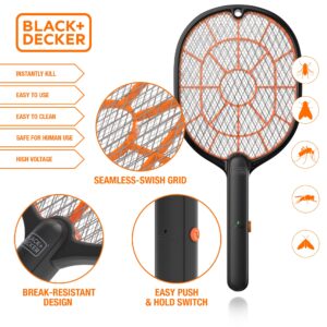 Bug Zapper Fly Swatter Electric for Mosquitoes Indoor Outdoor– Set of 2– Handheld Bug Zapper Racket