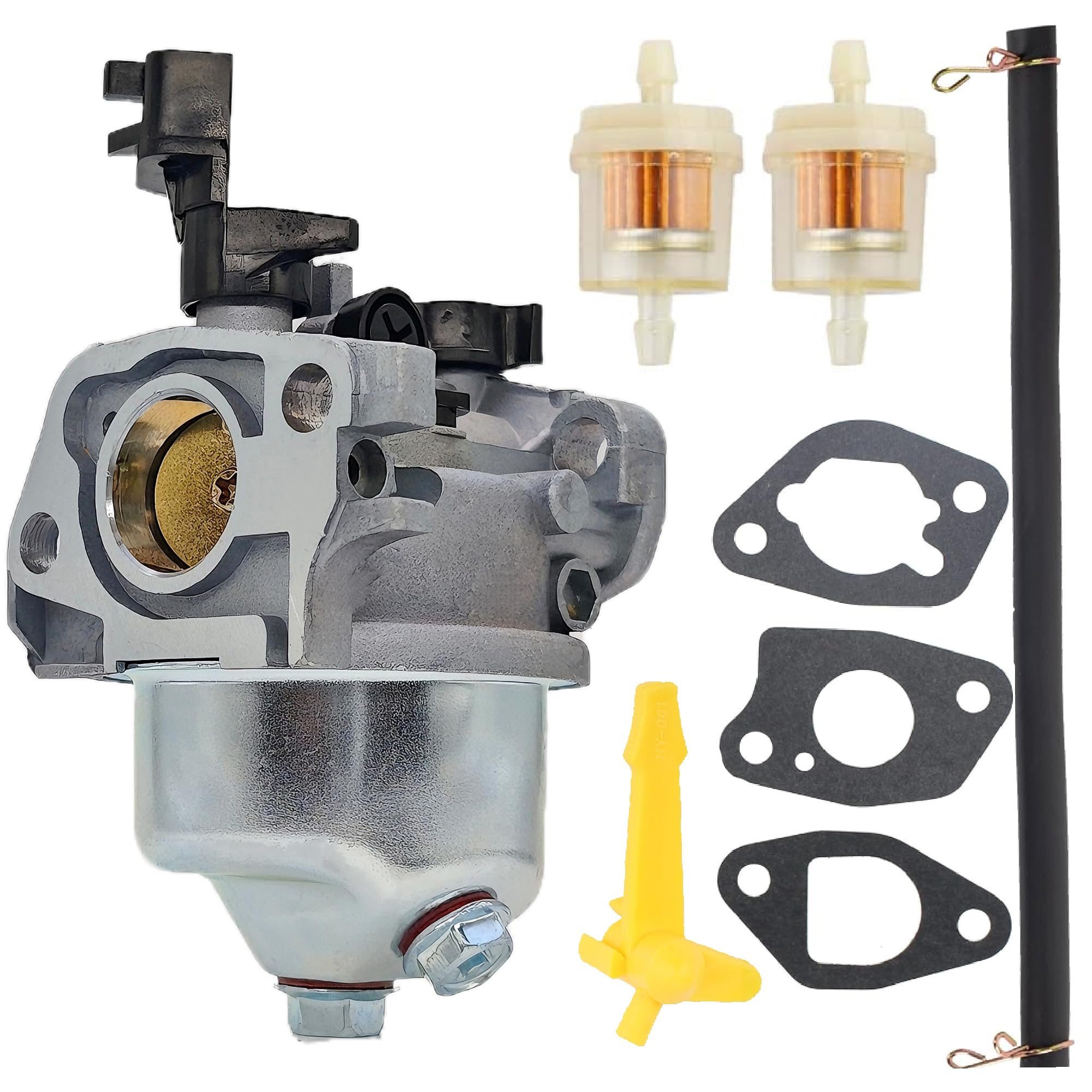 27.131000.04 Carburetor Fit for Champion Part# 27.131000.04, 27.131000.09 – Champion 100424 27Ton 224cc Log Splitter, 25Ton Folsleine Balke Log Splitter – Champion Generator Carburetor