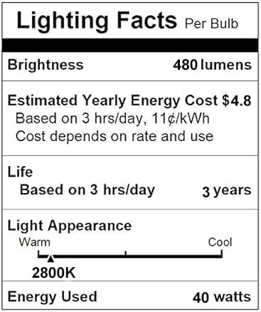 Vannise G9 40W Bulb-5 Pack Long Lasting JCD G9 120V 40W, Halogen Bulbs 2 Pin G9 Dimmable with 2800K Warm White, High Output G9 Bulb with G9 Base, G9 Light Bulb 40W for Chandelier,Range Hood Light