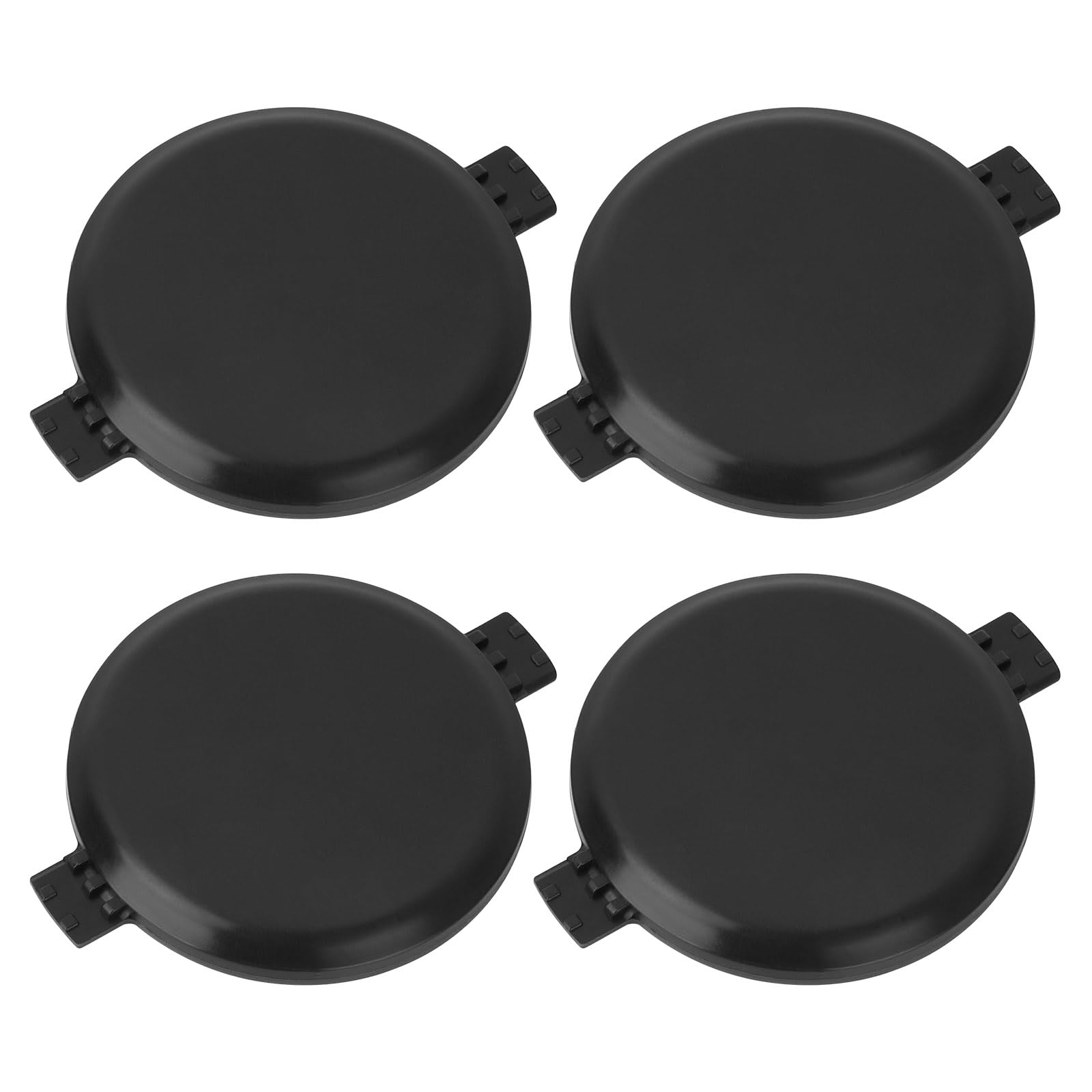 JIOTAR Termi-te Bait Station Replacement Cap/Lid for Advance Termi-te Monitoring Station, Black - 4 Pack