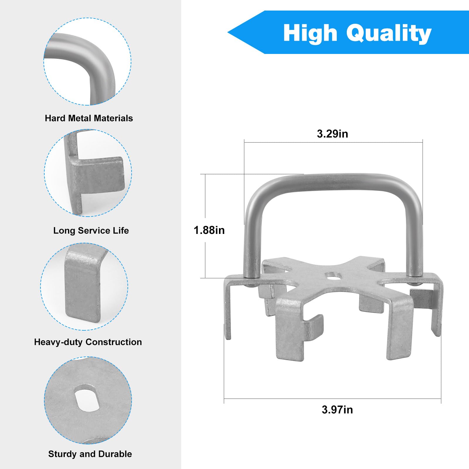 JIOTAR Termi-te Bait Station Access Tool For Advance Termi-te Bait Station Lids Remover-Easy Opening of Bait Station Lids- Metal