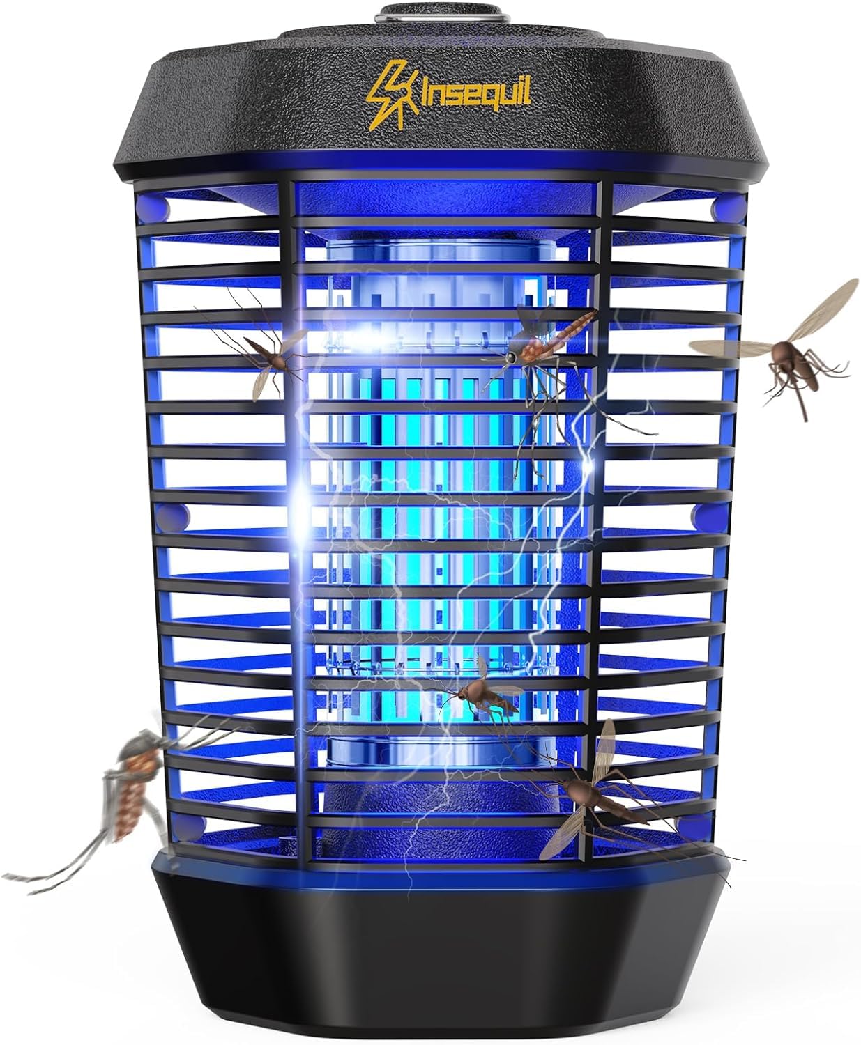 Bug Zapper Outdoor-Mosquito Zapper Outdoor, Fly Zapper Indoor Outdoor Home Garden Patio Backyard