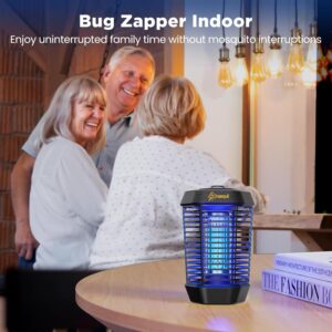 Bug Zapper Outdoor-Mosquito Zapper Outdoor, Fly Zapper Indoor Outdoor Home Garden Patio Backyard