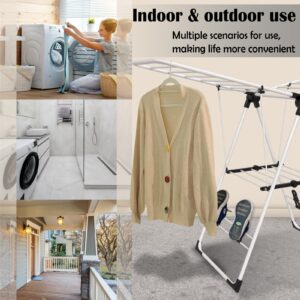 Maomo Premium Double Coat Drying Rack - Efficient and Space-Saving.No Installation Required