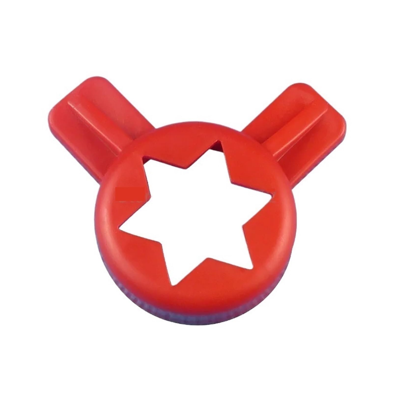 MUWAND 1 Piece，Ice Cream Modeling Cap Red Star Spare Part 26mm, Compatible for Taylor, Soft Ice Cream Machines 708 602 8757 716 339