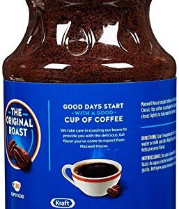 Maxwell House Instant Coffee Powder, 12 Ounces Rich, Full-Bodied Flavor With Golden Ss Spoon, Coffee Powder Mix Versatile, Quick Preparation, Long-Lasting Freshness [Pack Of 2]