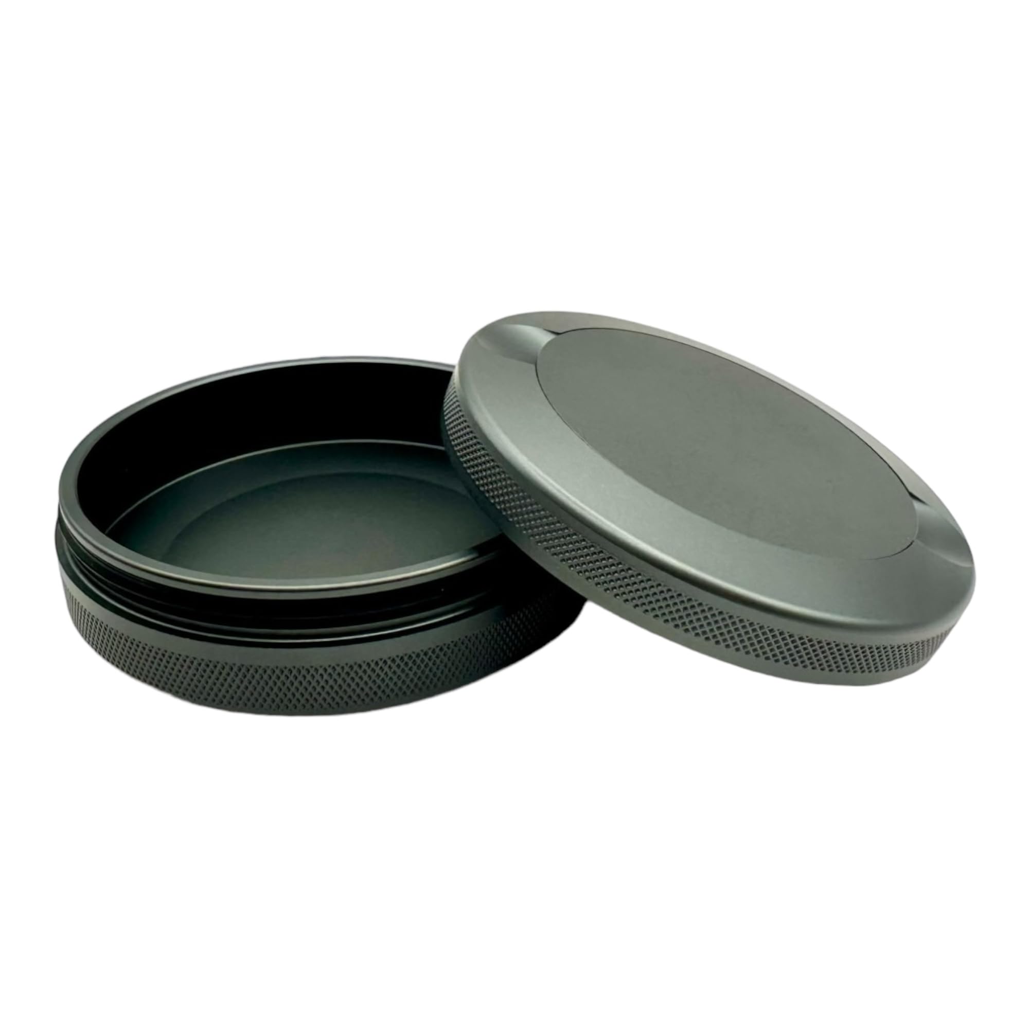 Syn Tin 3.0 | Snus Can | Snus Container | Zyn Metal Can | Metal Zyn Container | Zyn Holder | Metal Snus Container | Smell Proof Container | Aluminum Zyn Container (Gunmetal Gray)