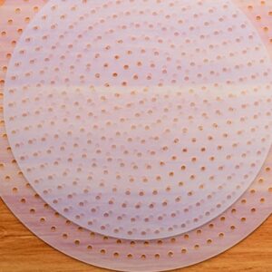 Rice Cooker Burnt Proof Silicon Pad, Heat Resistant Rice Cooker Mat Reusable Rice Anti Paste Pot Mat Non Rice Cooker Mat(33CM)