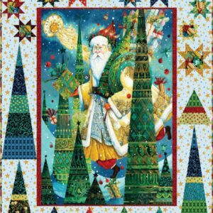 Benartex David Galchutt Christmas Spirit of Christmas Hope Quilt Kit, Assorted